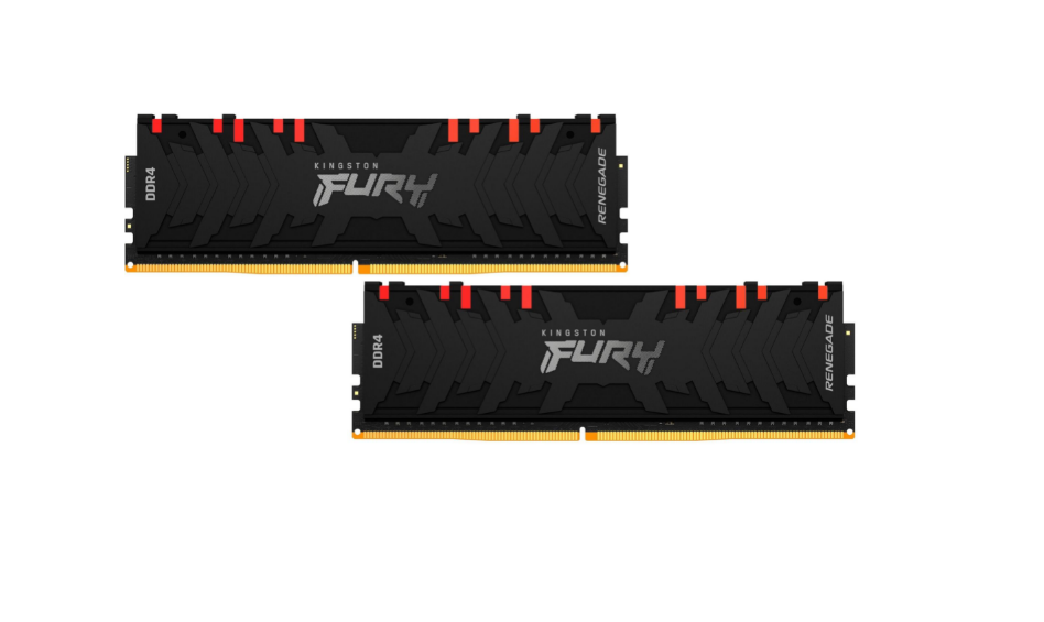 Оперативная память Kingston FURY Renegade RGB 16 ГБ (8 ГБ x 2 ) DDR4 4000 МГц DIMM CL19 KF440C19RBAK2/16