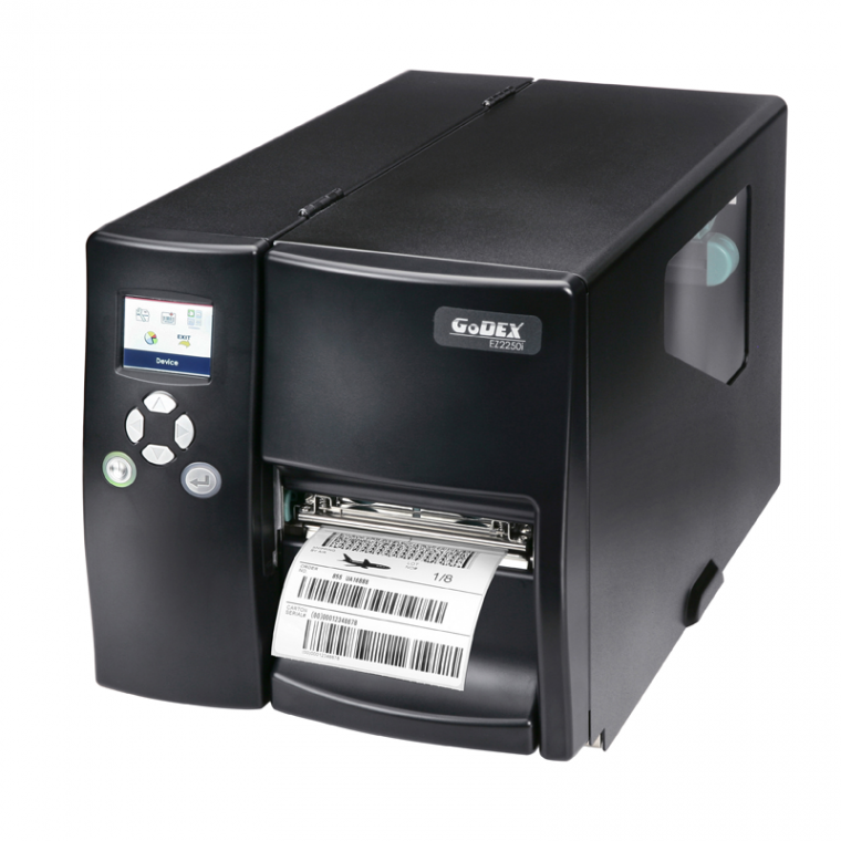 GODEX EZ-2250i, промышленный принтер этикеток, 203 dpi, и/ф RS232/TCPIP+USB HOST (011-22iF32-000)