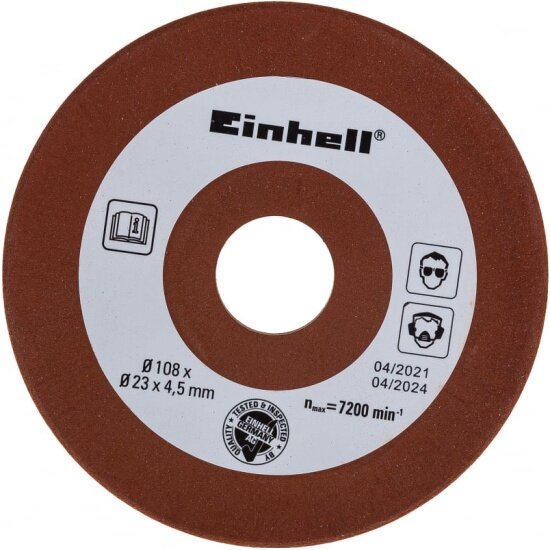 Диск заточной Einhell 108х23х4,5мм для GC-CS 85 (4500071)