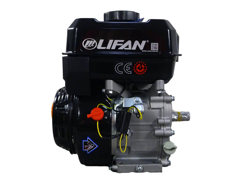 Двигатель бензиновый LIFAN 8.5 л. с. KP230 (вых. вал d19 мм), объем 223 м3 — фото 1