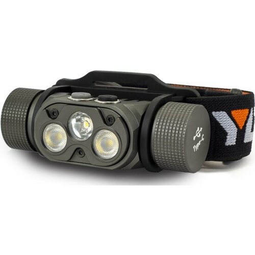 Фонарь налобный Яркий Луч YLP PANDA 4.2R Cree XP-L HI +2 Sams. LH351D High-CRI, max1500лм, акк.2600mAh яркий луч фонарь ylp panda 2m red налобный sams lh351d max 350лм red 3 3 реж магнит под акк 18650 4606400011330