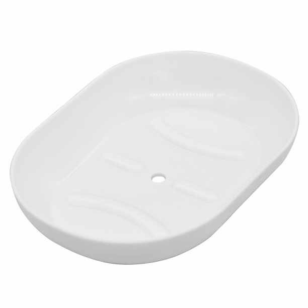 Мыльница Berossi Aqua пластик белый