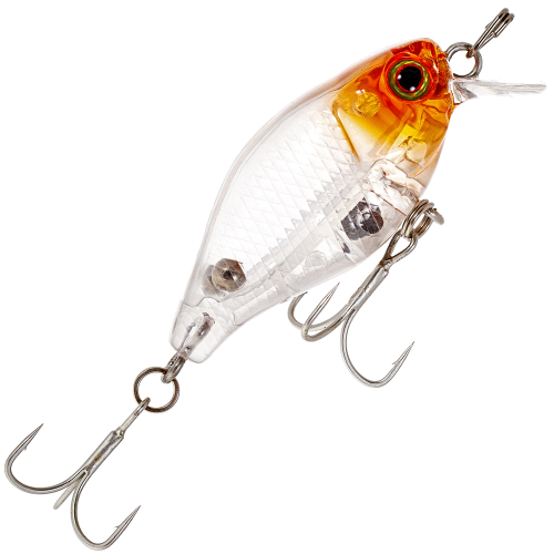 Воблер Jackall Chubby 38мм. 4гр. до 1м. clear salmon roe head floating