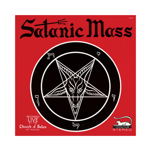 Anton LaVey - The Satanic Mass, 1xLP, SPLATTER LP