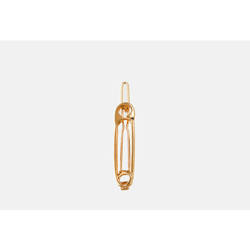 Зажим для волос золотистый