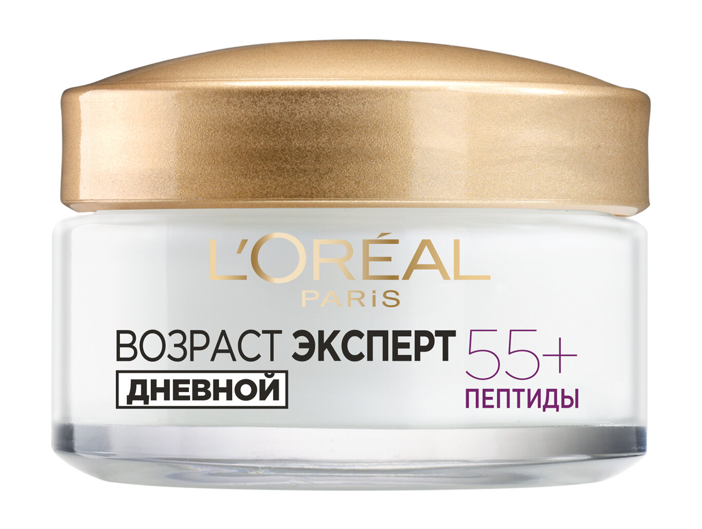 L'OREAL Крем антивозрастной для лица Trio Active 55+ укрепляющий контур, 50 мл