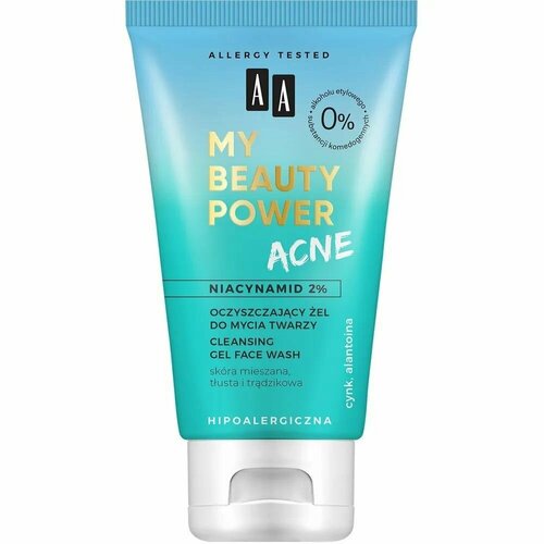 AA Гель для умывания MY BEAUTY POWER ACNE Очищающий, 150 мл