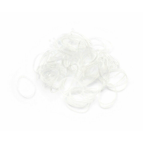 Гурмандиз Набор резинок для волос прозрачный 100 шт 172₽