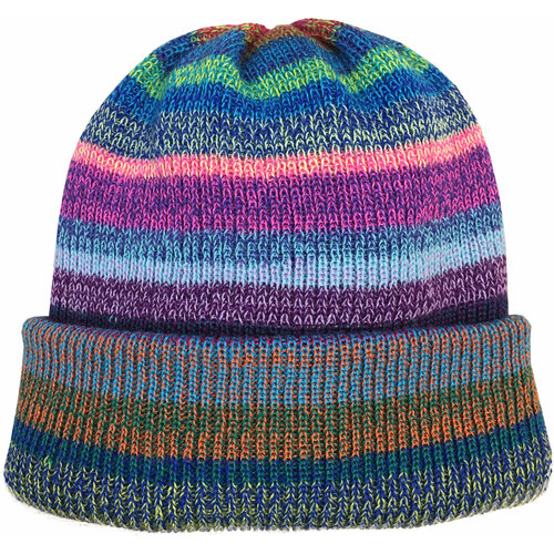 фото Шапка бини anru, размер универсальный, мультиколор