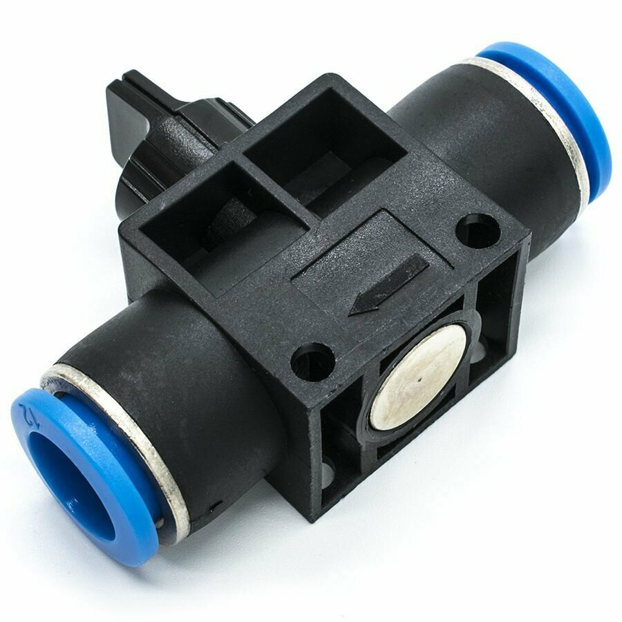 фото Фитинг прямой с краном HVFF 12-12