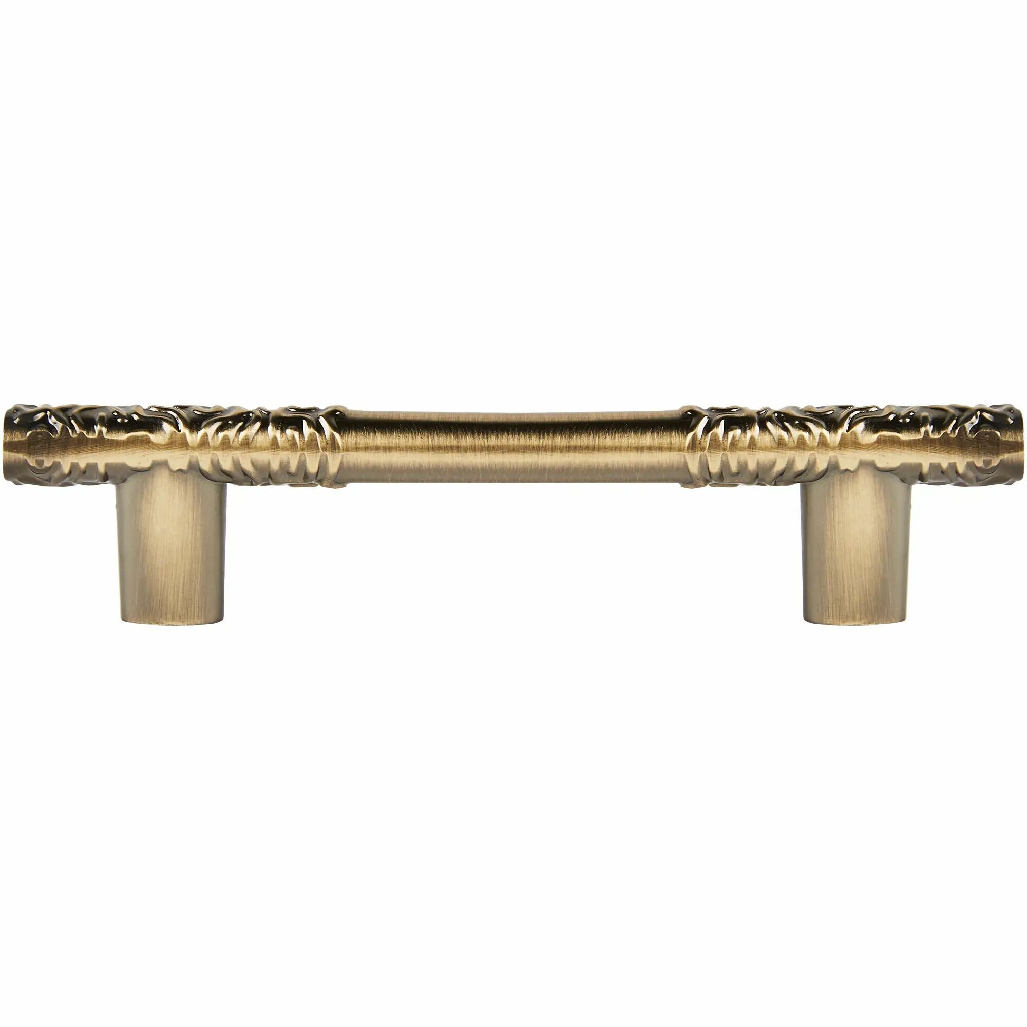 Ручка-рейлинг мебельная 8105 96 мм, цвет античная бронза - фотография № 2