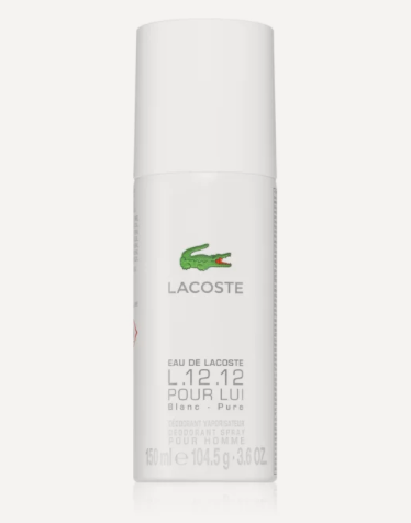 Изображение товара Lacoste Мужской Eau De L.12.12 Blanc Дезодорант-спрей (spray) 150мл
