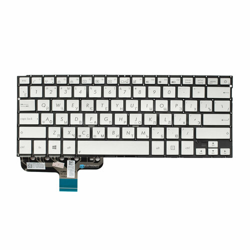 фото Клавиатура с подсветкой для ноутбука asus zenbook ux301la ( 0kn0-qd1ru13 / 0knb0-362aru00 / nsk-uq80r ) der-kit