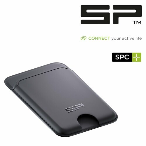 Кошелек SP Connect 52841, фактура матовая, черный