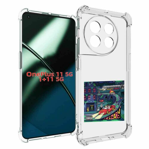Чехол MyPads Яд (альбом Kizaru) для OnePlus 11 задняя-панель-накладка-бампер