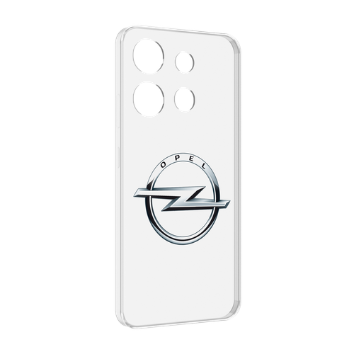 Чехол MyPads opel-опель-5 мужской для Infinix Smart 7 задняя-панель-накладка-бампер