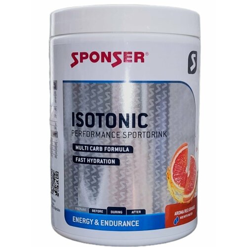 Изотоник SPONSER ISOTONIC 500, Красный апельсин изотоник isotonic sponser 500 гр красный апельсин