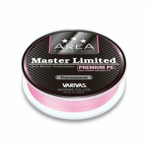 Varivas Super Trout Master Limited Premium PE (75m Pink #0.3 7lb)