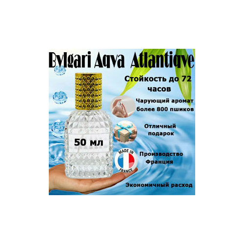 Масляные духи Aqva Pour Homme Atlantiqve , мужской аромат, 50 мл. aqva pour homme atlantiqve туалетная вода 50мл