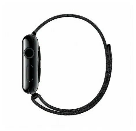 Браслет миланская петля для Apple Watch Series 1-9 и Ultra 42/44/45/49 мм, X9 Pro2 / X9+ Ultra2 / X8 Pro+ / X8+ Ultra с магнитной застежкой, розовый пудровый — фото 1