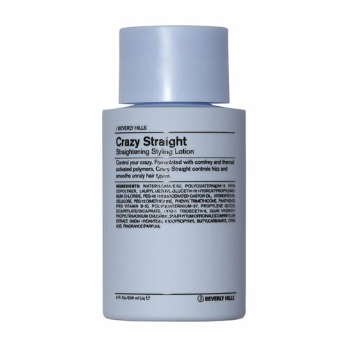 J Beverly Hills Crazy Stright Лосьон для выпрямления волос 236 мл 5839₽