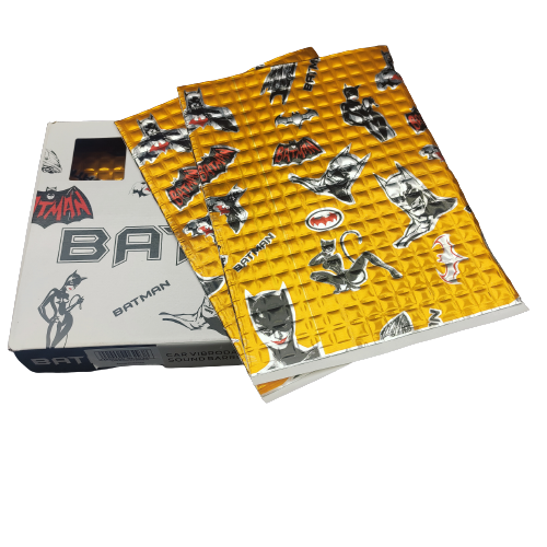 Шумоизоляция Xmat бэтмен 3.0 / Вибродемпфер Xmat BATMAN 3.0 (18 листов) / размер листа 37см х 27 см /Виброизоляция для авто