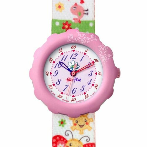 фото Наручные часы swatch flik flak zfls026c, под эгидой swatch. от официального представителя., розовый