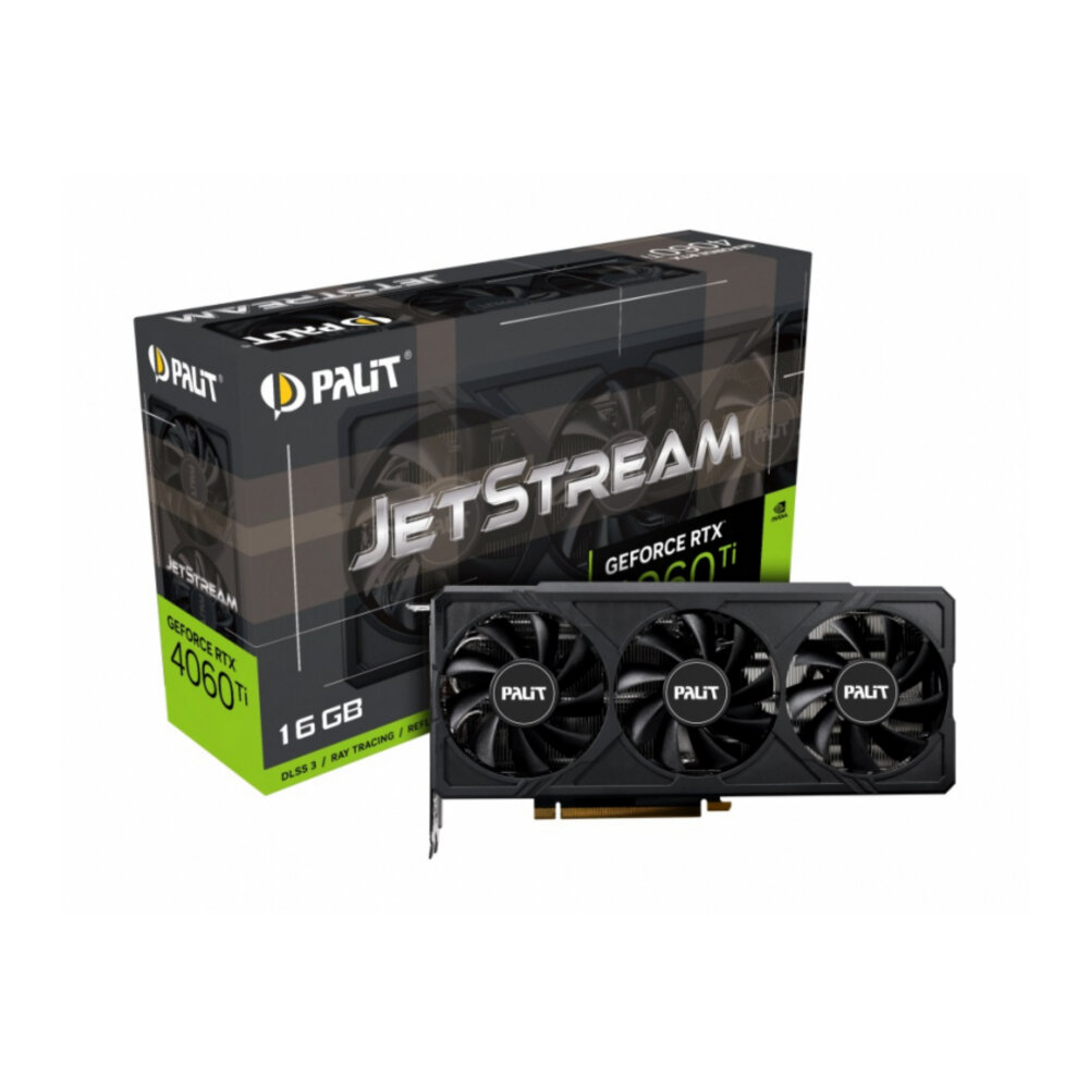 Видеокарта Palit nVidia GeForce RTX 4060TI JETSTREAM 16GB (NE6406T019T1-1061J) - фото №7