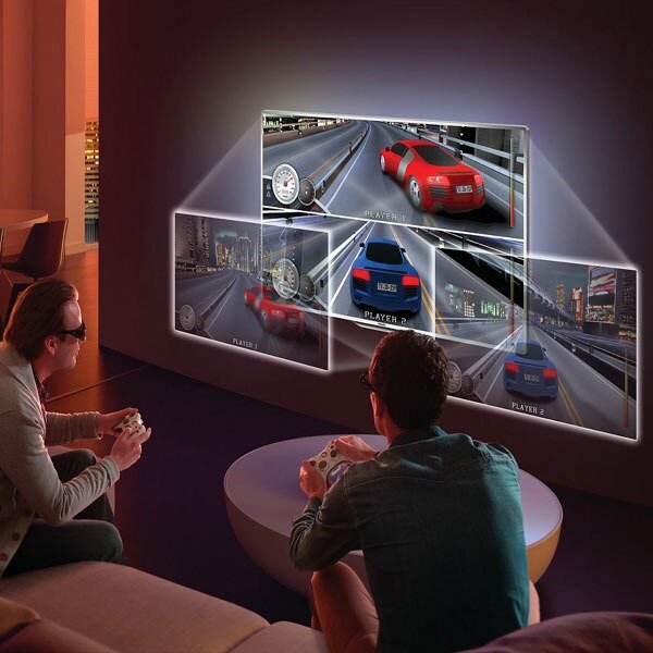 3D-очки игровые LG AG-F310DP комплект для 2 игроков для телевизоров с пассивным типом 3D Поляризационные