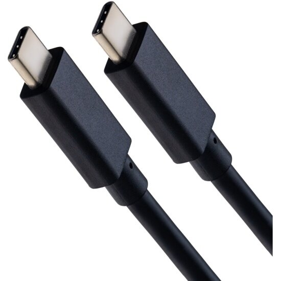 Кабель Perfeo U4705 USB 3.1 Type C вилка - Type C вилка 1м black