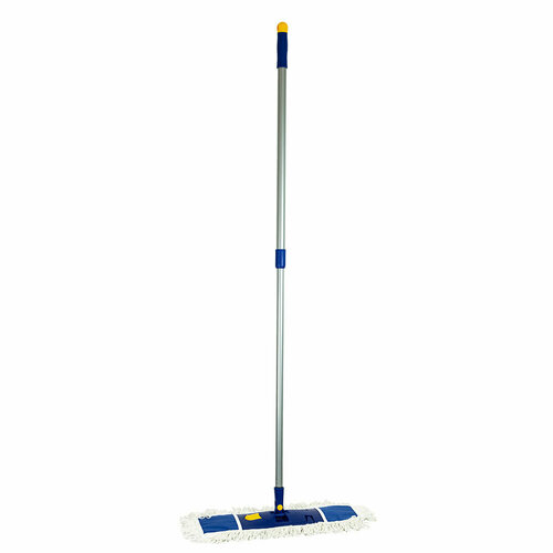 Швабра Евро Моп Klif хлопковая насадка 43 см рукоять 77-133 см