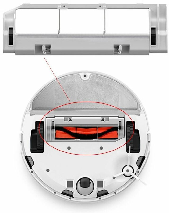 Крышка щетки Xiaomi Mi Robot Vacuum-Mop Essential Mainbrush Cover