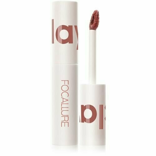 Помада для губ жидкая суперстойкая, Focallure, Clay Pillowy Soft Liquid Lipstick, тон 102, 2 г