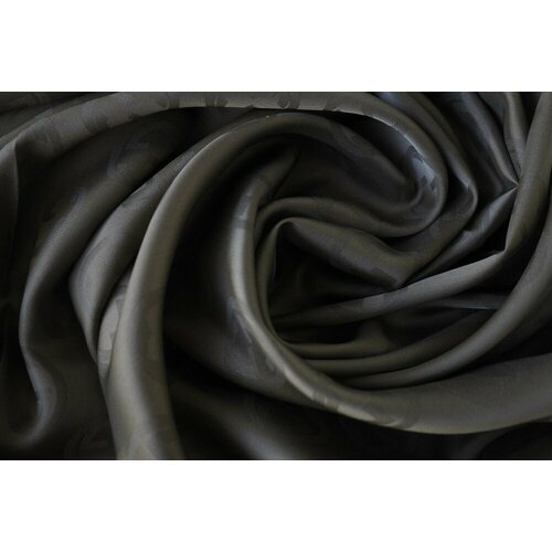 Ткань подклад из купро табачного цвета ткань подклад черный из купро с эластаном
