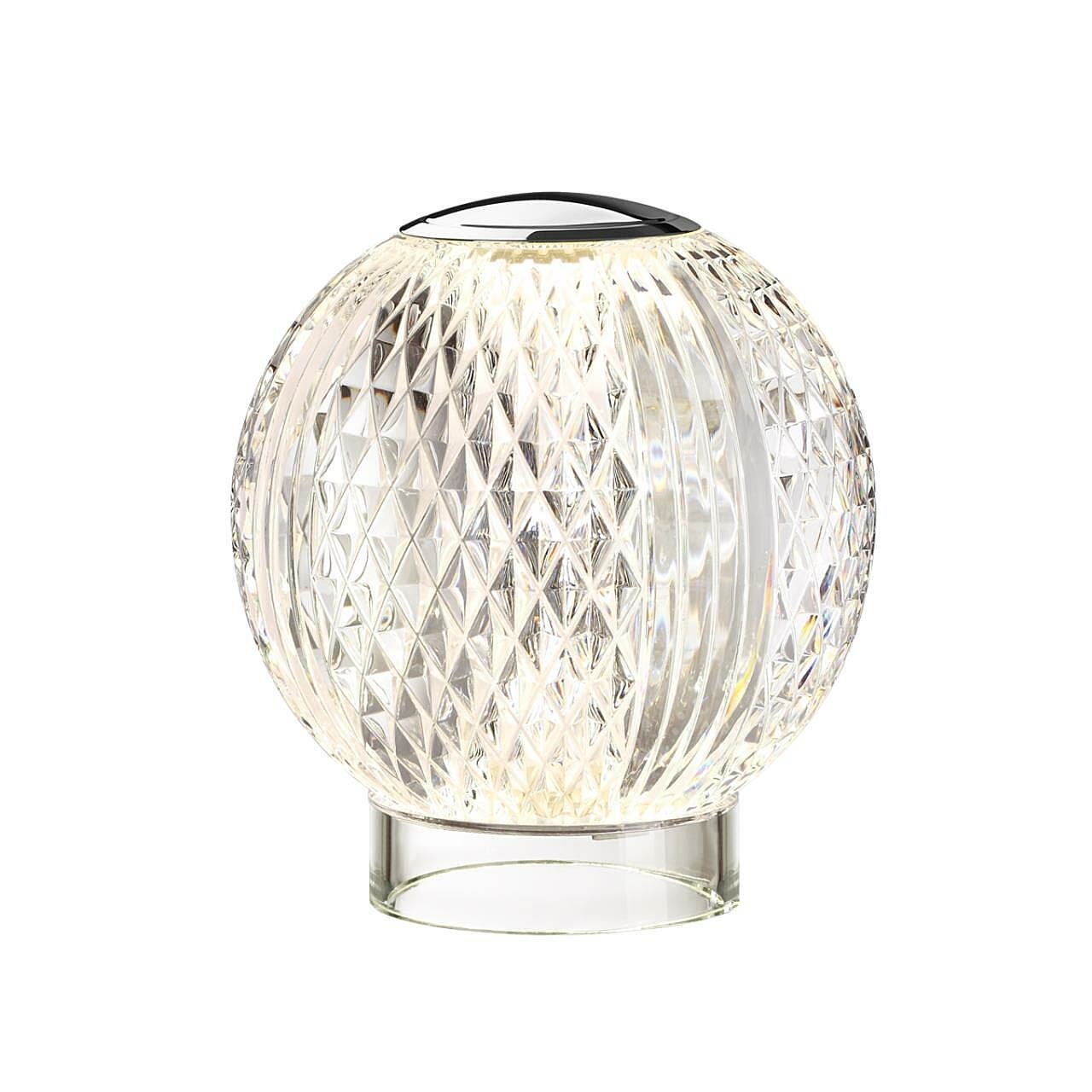 Настольная лампа Odeon Light Crystal 5007/2TL, LED, 2Вт, кол-во ламп:1шт, Хром
