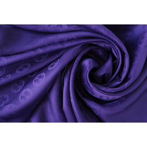 Ткань подклад из вискозы сливово-фиолетового цвета