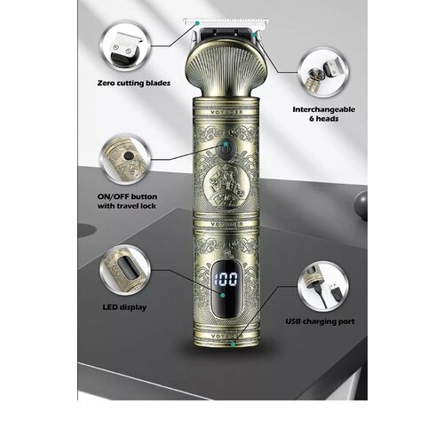 Машинка для стрижки триммер набор для волос VGR V-106 228000₽