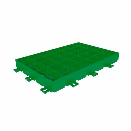 Газонная пластиковая решетка Gidrolica 601 газонная решётка 60х40 см gidrolica d400 пластик цвет зелёный
