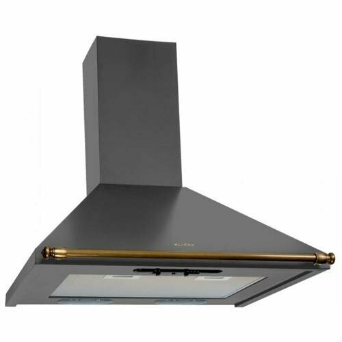 Вытяжка Elikor Вента 60 антрацитрейлинг бронза ползунковый переключатель 768000₽