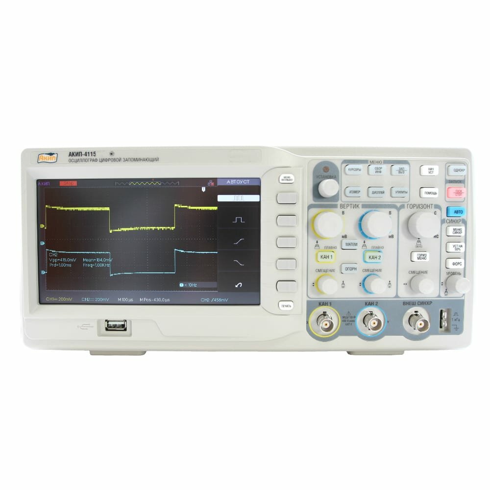 АКИП-4115/2А, Осциллограф цифровой, акип, (40 МГц)