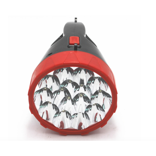 фото Яркий лёгкий перезаряжаемый светодиодный фонарь прожектор ручной mypads a154416 пластиковый чёрный аккумулятор на 1400mah