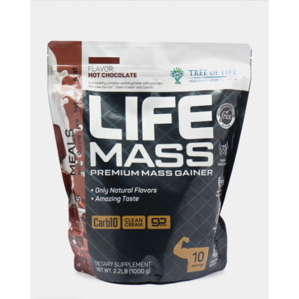 Life Mass Premium Mass Gainer 1000 gr 10 порции(й) горячий шоколад