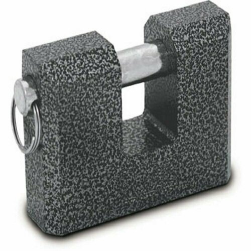 Замок навесной шлосс, чугун, 86х62х13 мм,86мм х 62мм х d13мм чугун