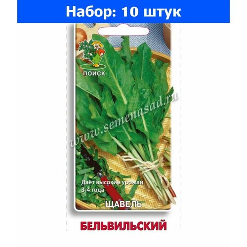 Щавель Бельвильский 0,5г Ранн (Поиск) - 10 пачек семян