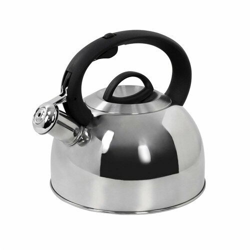 Чайник Marta MT-3024 со свистком 2,5 л жемчуг черный