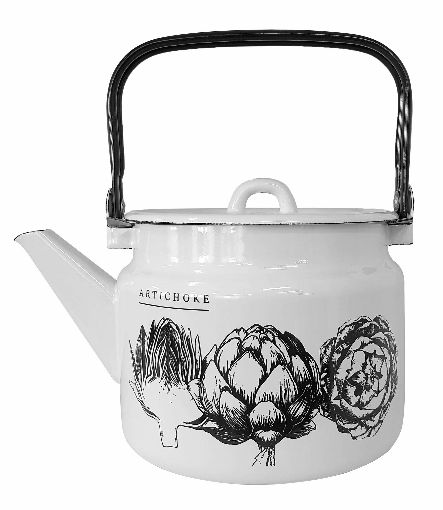 фото Чайник эмалированный Артишок, 2л