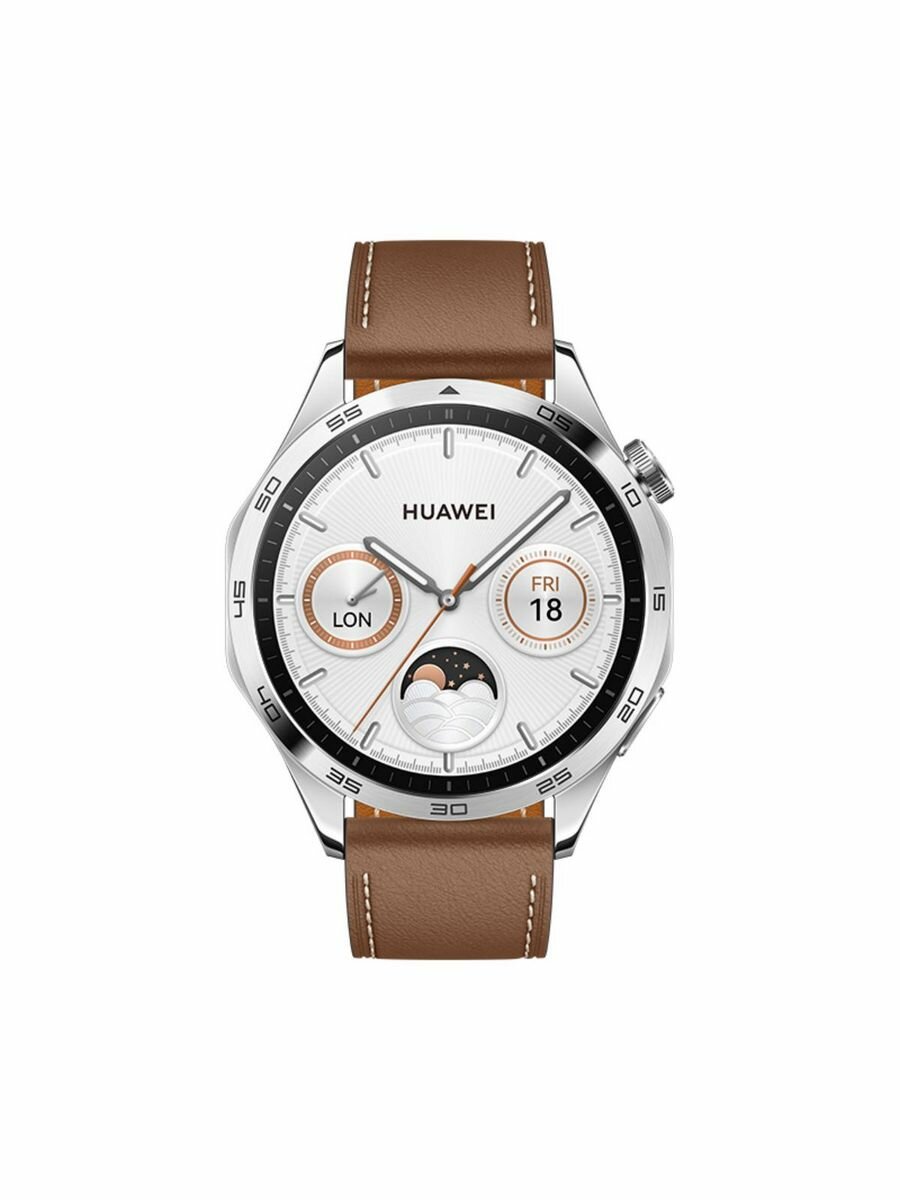 Умные часы HUAWEI Watch GT 4, (PNX-B19), Коричневый, (55020BGX)
