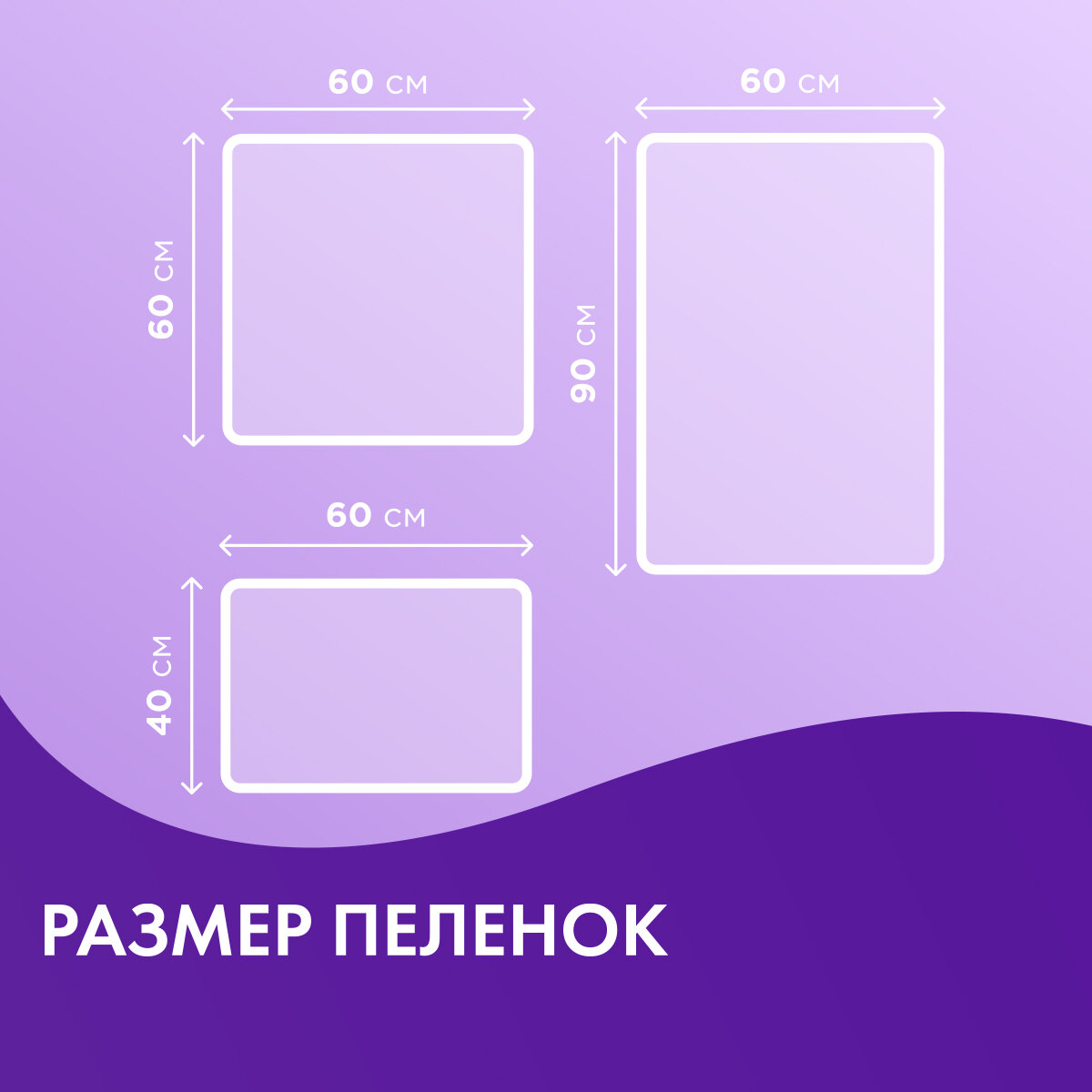 Пеленки одноразовые медицинские TerezaMed Super 60x90, 30 шт