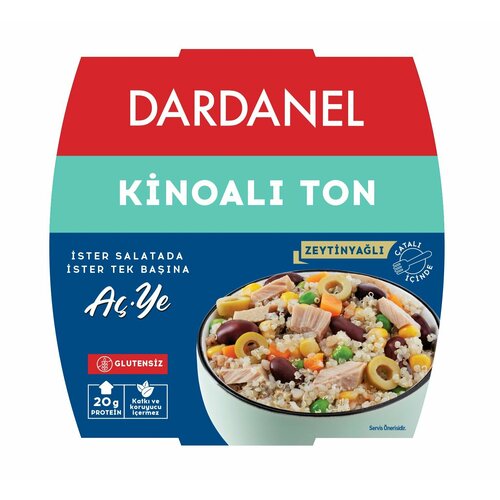 DARDANEL Тунец с киноа 160 гр (KINOALI TON BALIGI)