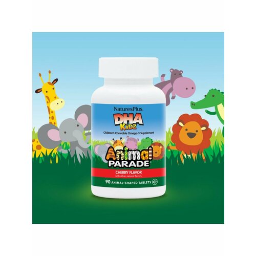 NaturesPlus Animal Parade DHA ДГК для детей